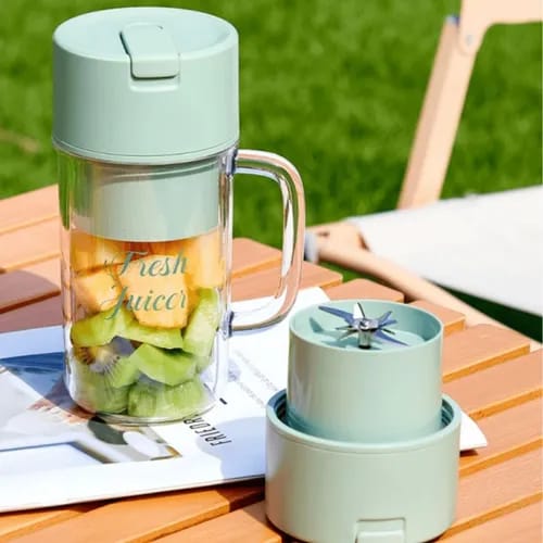 Premium Portable Electric Juicer Blender – 500ml